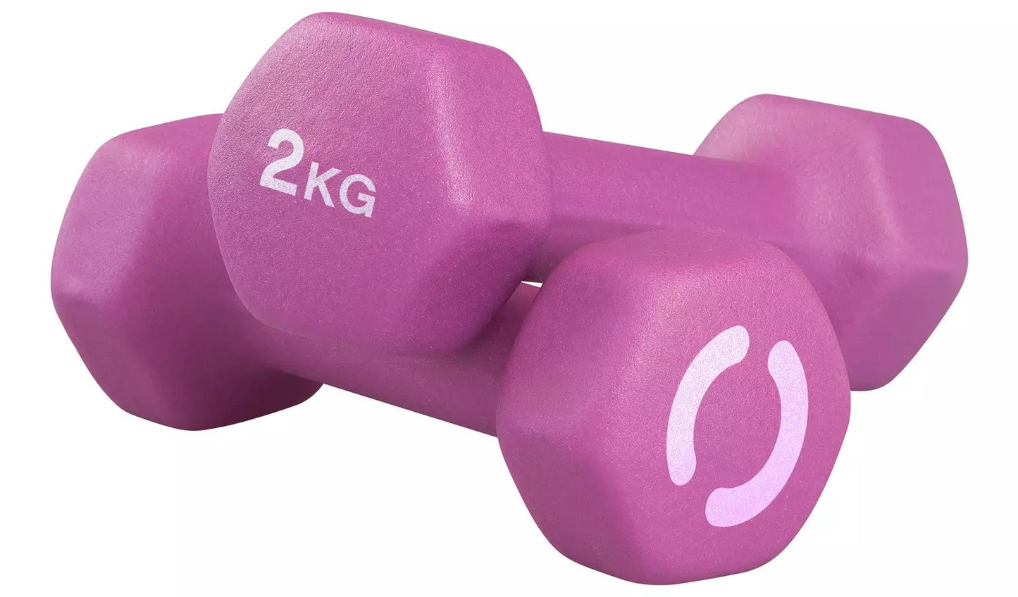 Opti Dumbbell Neoprene Set - 2 x 2kg