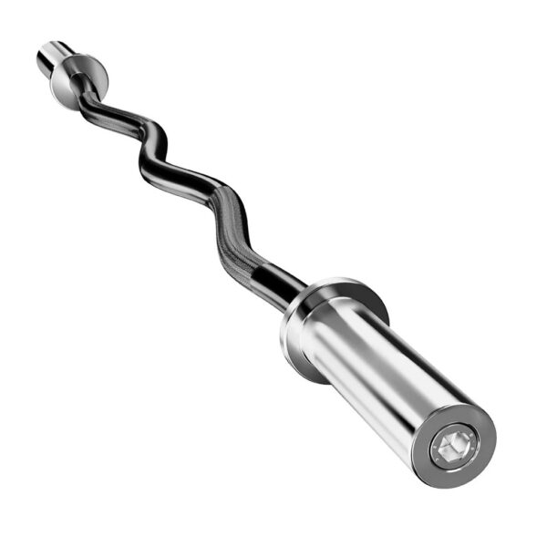 Olympic EZ Curl Bar (330LBS Rated) - Image 4