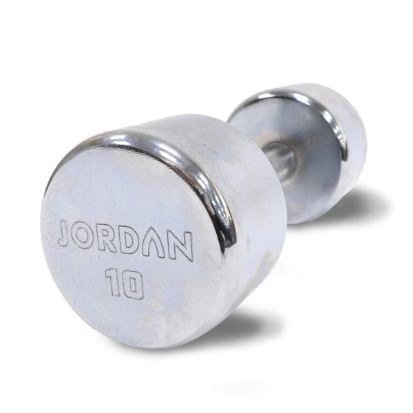 Jordan Chrome Dumbbell Set (2 - 20kg, 10 pairs) - Image 3