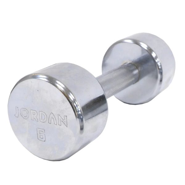 Jordan Chrome Dumbbell Set (2 - 20kg, 10 pairs) - Image 2