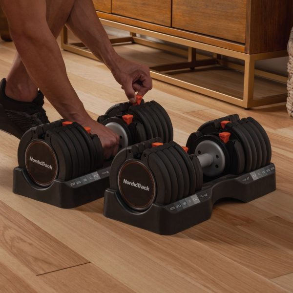NordicTrack 25 kg Select-A-Weight Dumbbells - Image 2